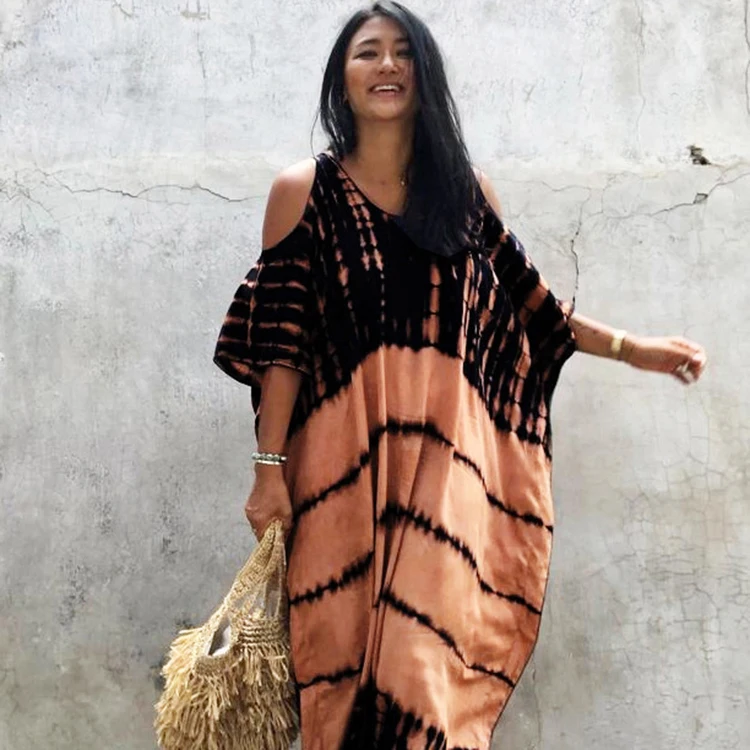 Summer Dresses Ladies Blouse Korea Dress Chic Kaftan Women Custom Swim Cover Ups