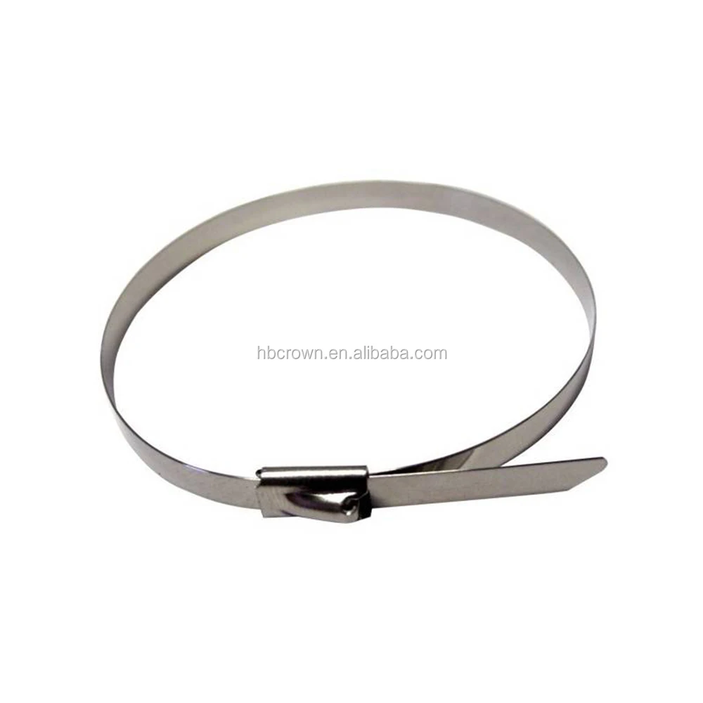 High Quality Ball Lock 304 / 312 Stainless Steel Cable Tie