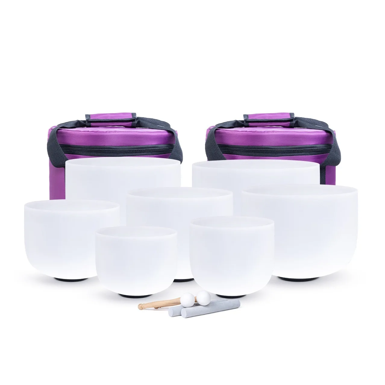 Hotsale Quartz Crystal singing bowl chakras 8' - 24'