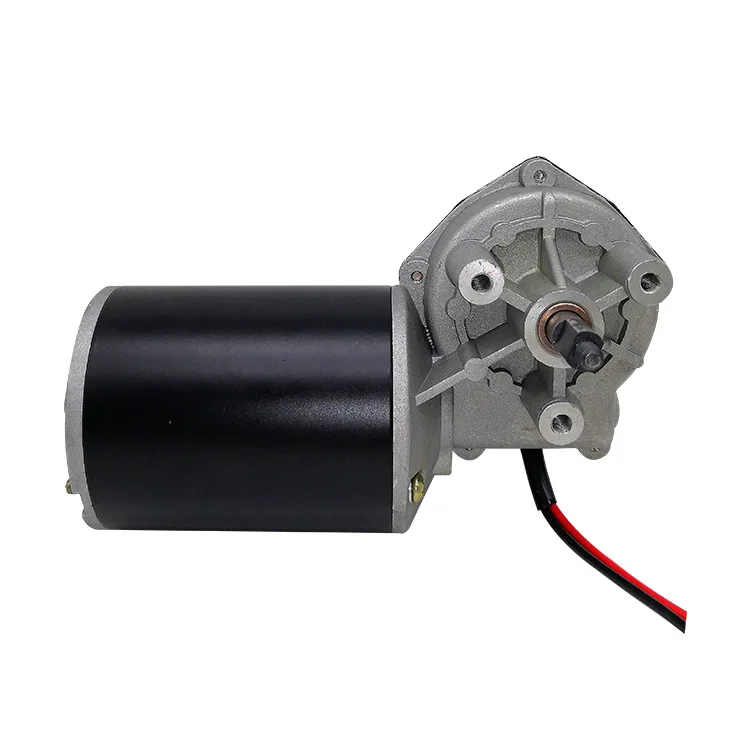 DC 220V high torque geared dc motor for paper shredder crushing machine 45w 30rpm