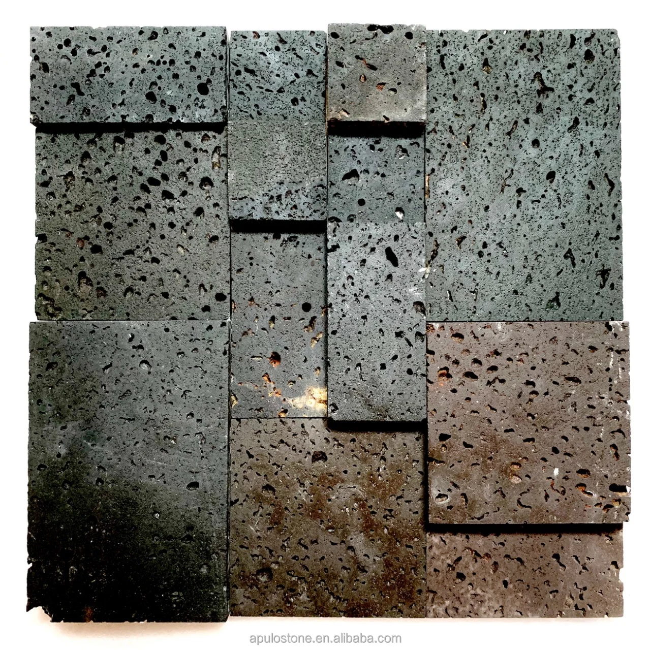 Factory Price Beige Travertine Tile Concave Marble Tile For Island Decoration Natural Flute Marble Design Travertine Marble