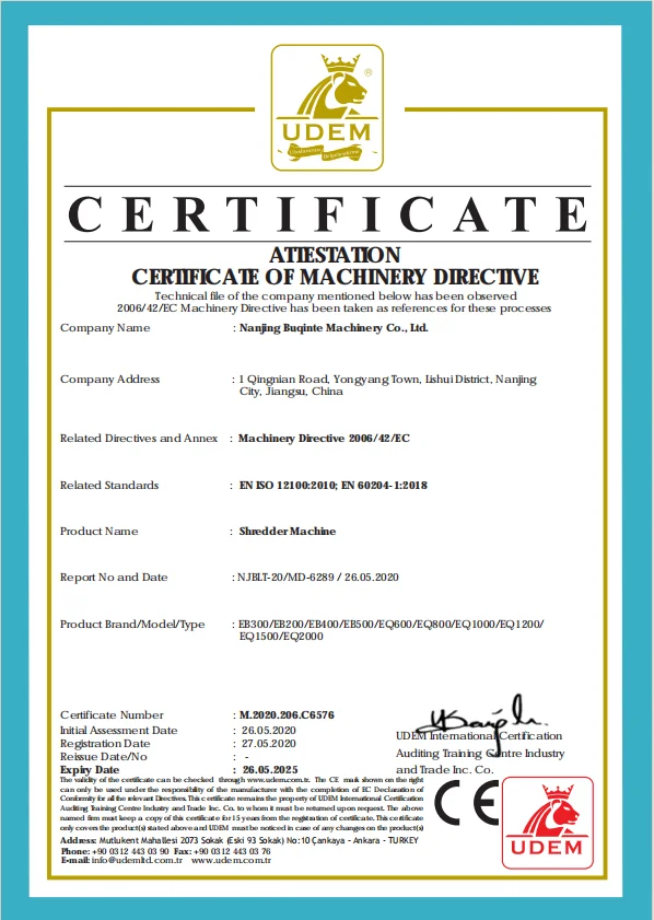 1000-2000kgh Double shaft large tyre shredder machine engine plastic crushing shredder machine for sale