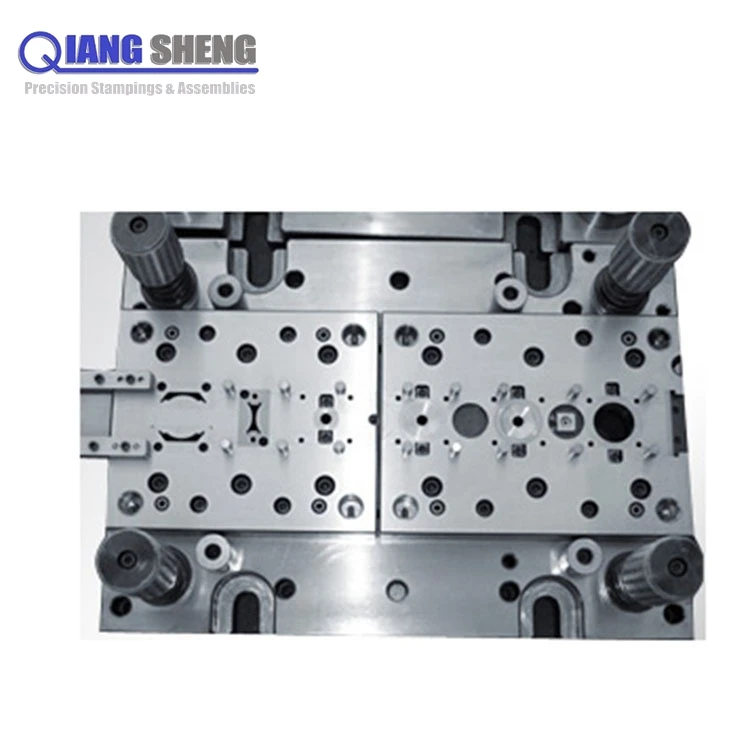Custom single stage moulds progressive die press brake tooling producer Hinge bracket clip sheet metal Punching Mold