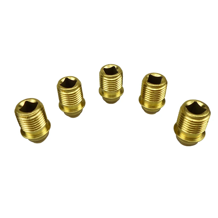 
Wholesale threaded brass hollow inserts for gas cylinders 
