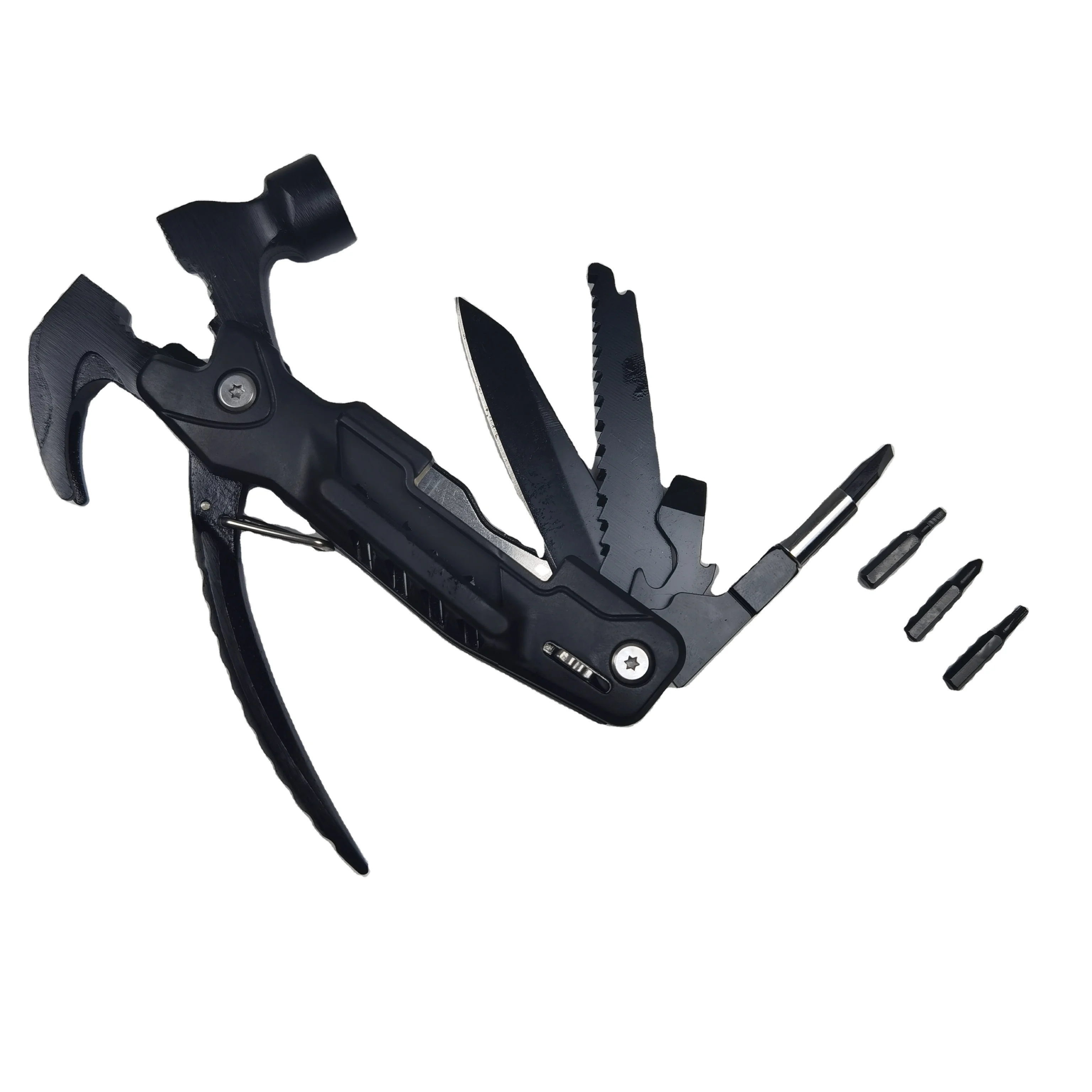 Promotion Business Tool Set Durable Stainless Steel 13 in 1 Survival Gear Multi Tool Hammer