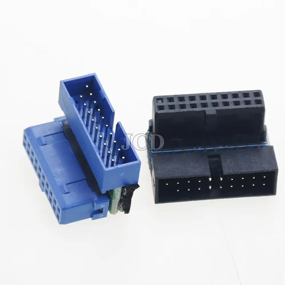 USB 3 0 19Pin 20Pin гнездовой разъем 90-градусный материнская плата Chassisplugged пластина IDC 20-контактный