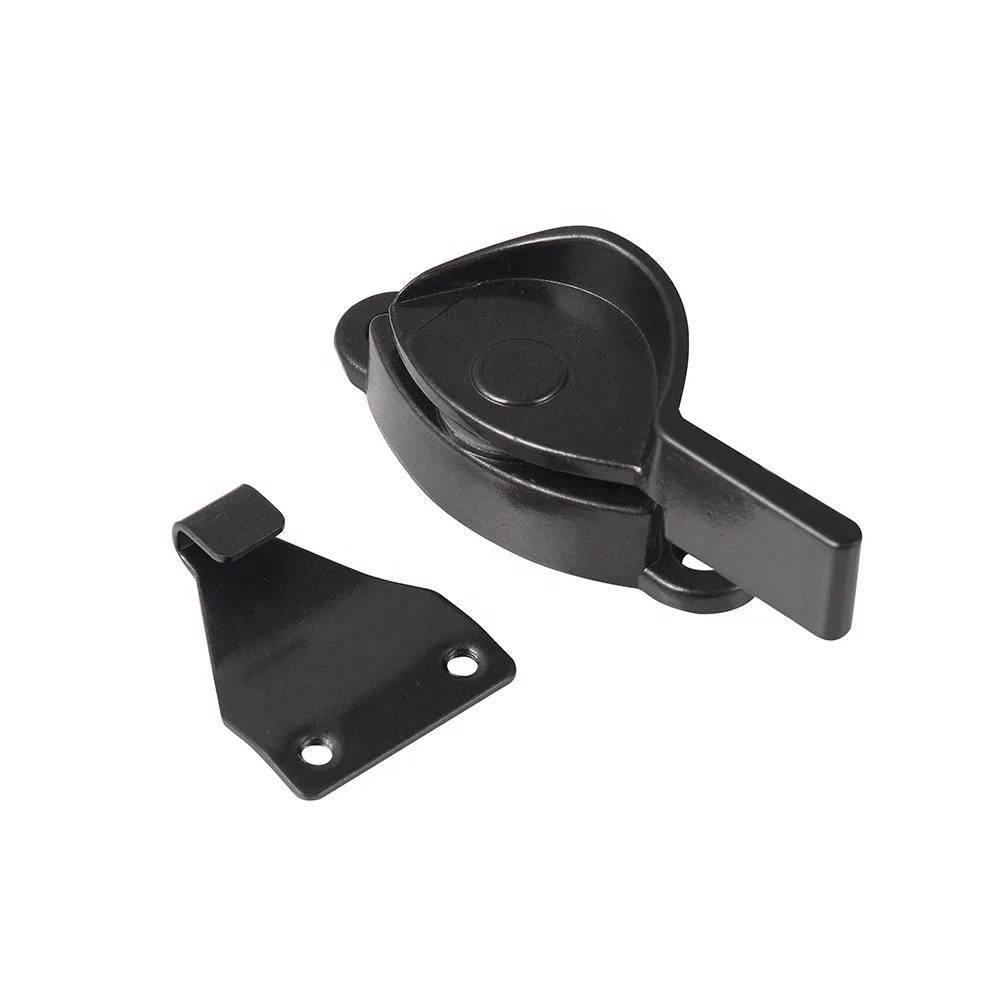 Factory Production Window Accessories Closure UPVC Aluminum Zinc Alloy Moon Lock Window Crescent Lock