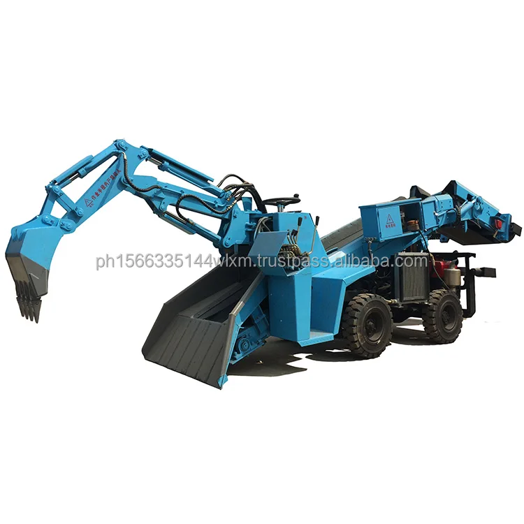 Mucking Loader Underground Loader Electric Small Underground Wheel Mucking Loader