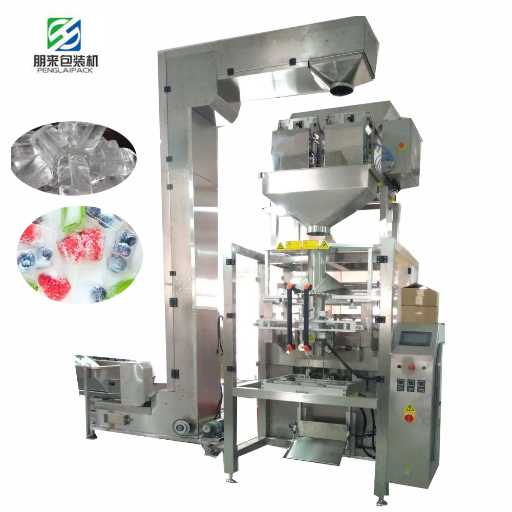 hot sale fully automatic ten heads weighing weight peanut bean date candy dry fruit chocolate packing machine