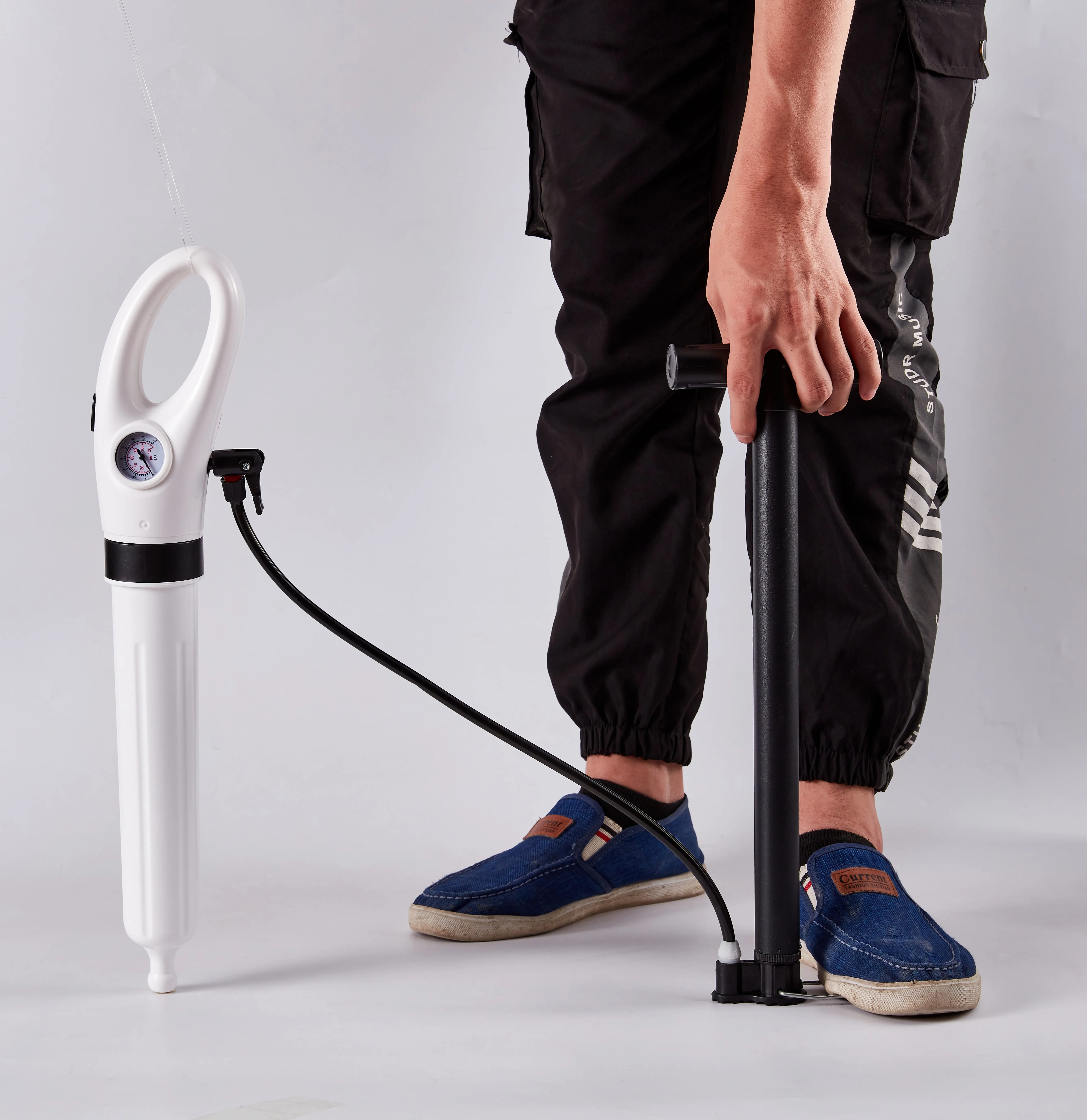 Air Drain Blaster Sink Plunger Air Power Toilet Plunger Manual Pump Pipe Unblocker