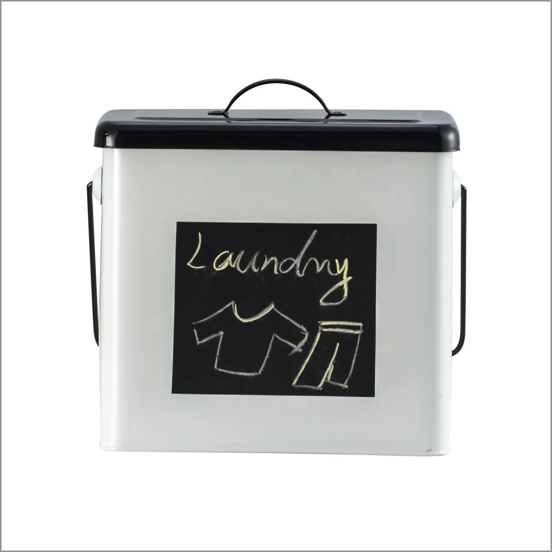 Laundry Powder Portable Container Storage Can Detergent Box With Lid