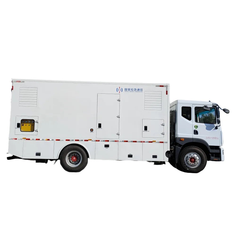 Прямые продажи dongfeng 4X2 дизель 300KW-2000KW источник питания грузовик