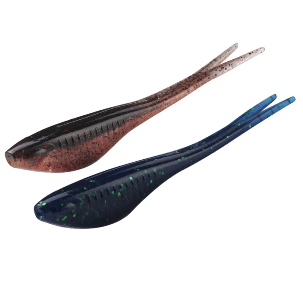 JOHNCOO Новое поступление 5 шт./пакет Лидер продаж из термопластичной резины на высоком каблуке 12 см мягкие приманки рыболовные мягкие пластиковые приманки для рыбалки Мягкая приманка