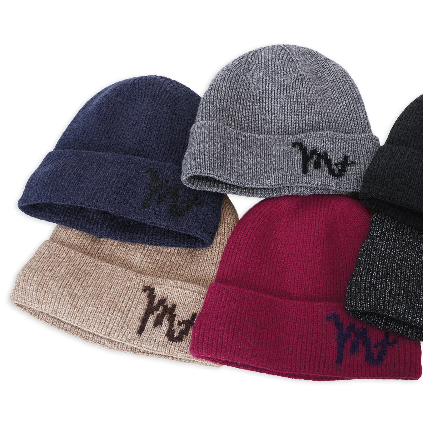 Custom Beanie Hats  For Men Personalized Embroidered Beanies  With Name For Infants Toddlers Adults