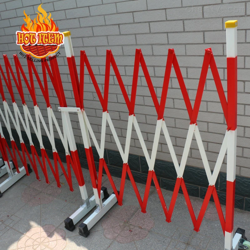 High Quality Expandable Steel/Iron Traffic Barrier Telescopic Fence for Out Use Road Isolation Barricade
