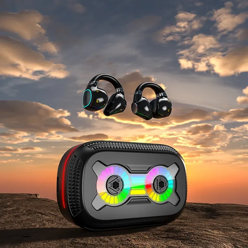 New Design DX11 Large Capacity Charge Mobile Phones Earphones Leakage Reduction Waterproof LCD Power Display Wireless Earbuds