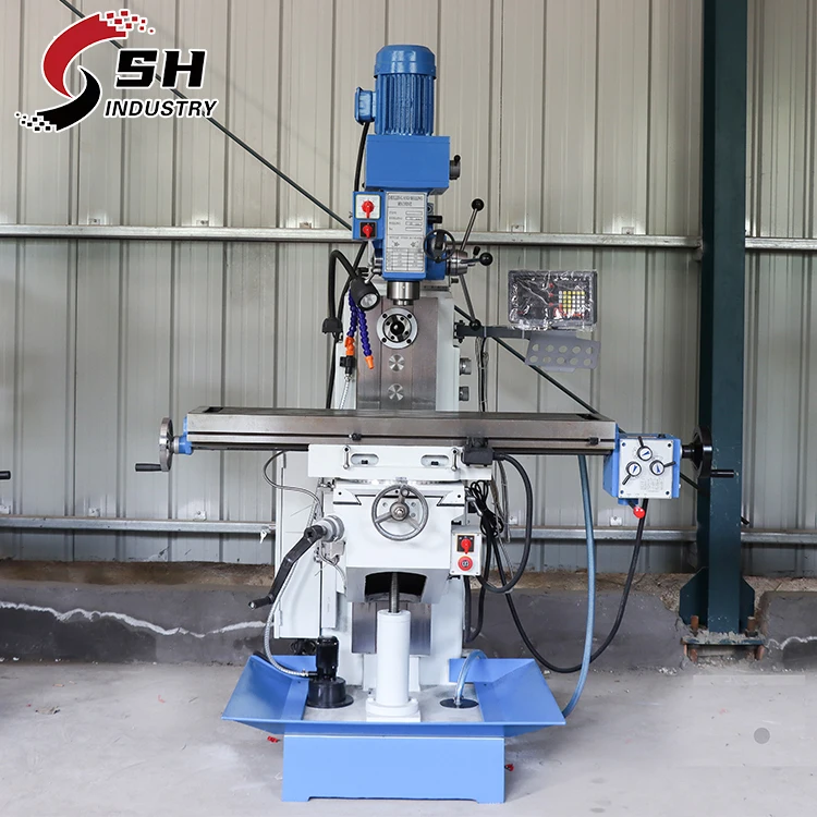 New Design Light Type Universal Vertical Milling Machine High Precision ZX6350C