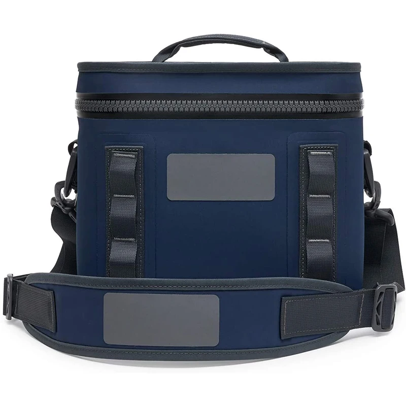 16 Cans Soft Sided Portable Cooler Bag with Leak-Proof Waterproof Zipper Lightweight for Camping Picnic Road Trip, Beach