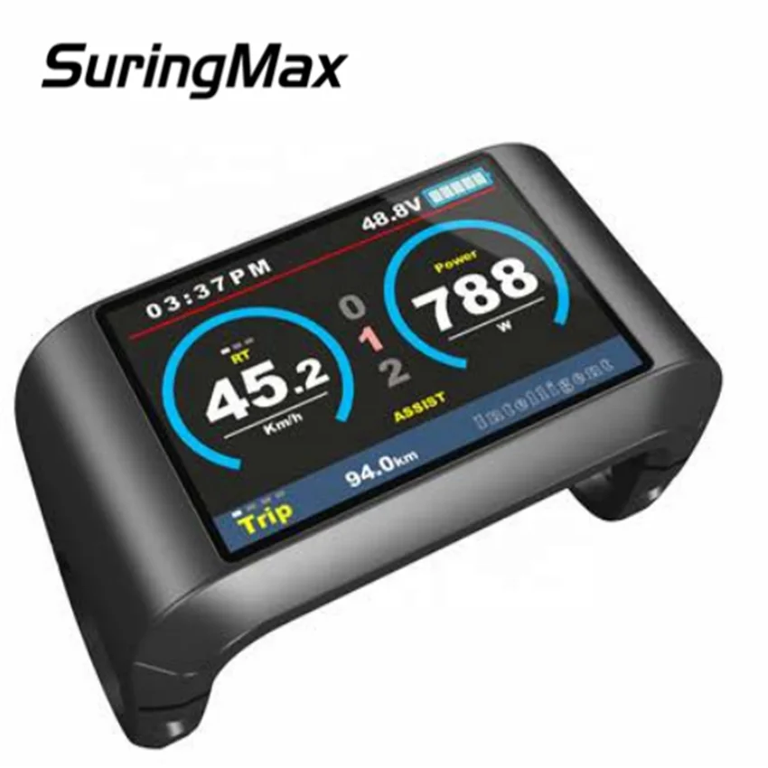 TFT 750C цветной Измеритель для электровелосипеда Bafang часть среднего двигателя дисплей