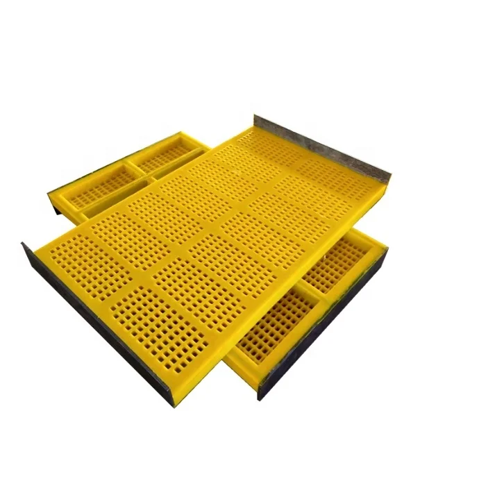 XG 2024 polyurethane dewatering mesh screen panel polyurethane mining vibrating screen mesh Tensloned polyurethane screen mesh