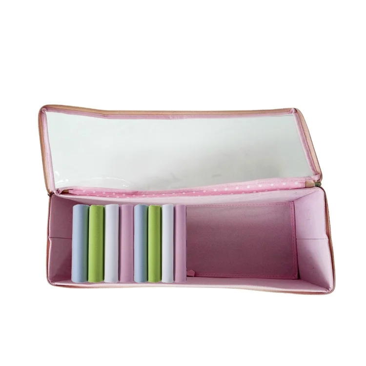 Collapsible Convenient Non Woven Storage Box Office Home Organization Folding Clothes Storage Box