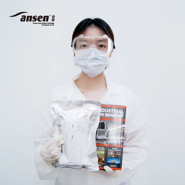 Wholesale Polyurethane Resin Fibreglass Mesh Wrap Epoxy Putty Pipe Repair Bandage Applied on Crack Leaking Pipes