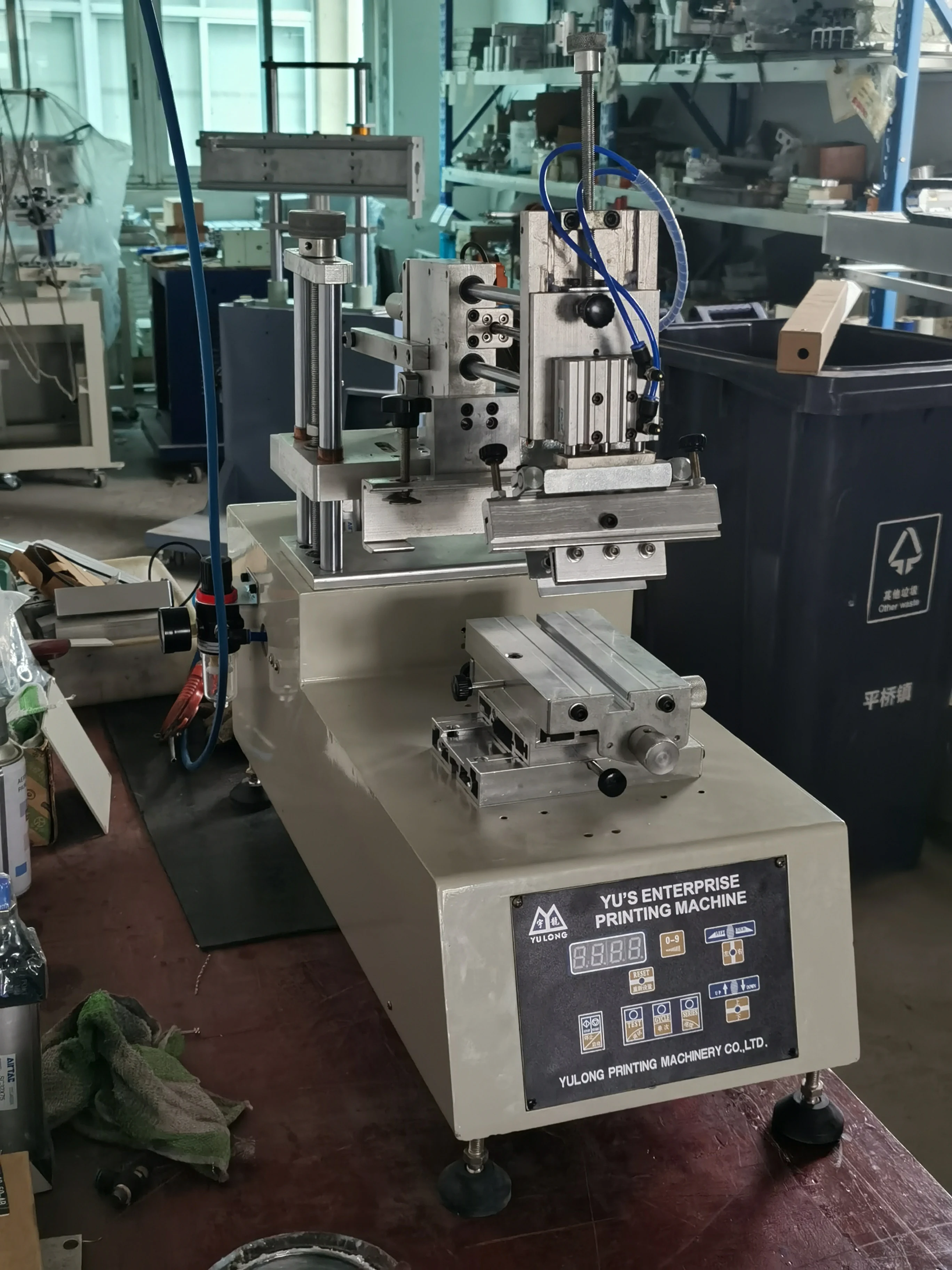 High quality screen printers silk screen printing flat oblique arm screen printing machine