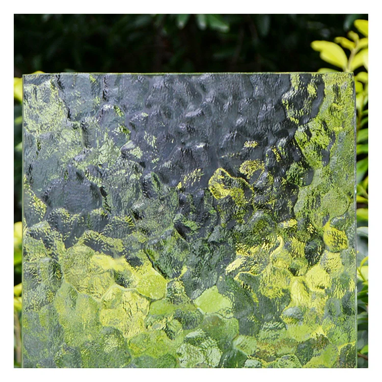 Hot selling 4mm - 12mm figured aqualite patterned glass for building