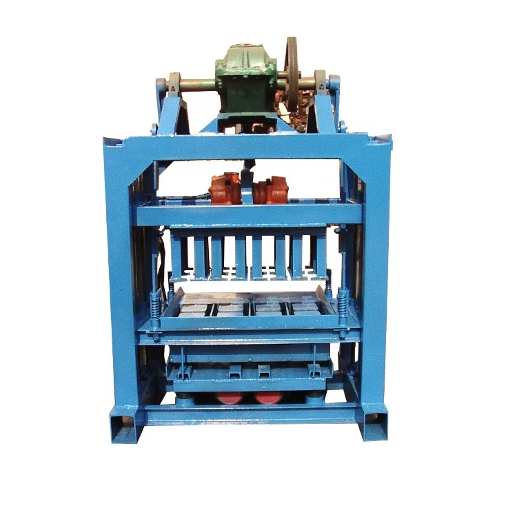 
QTJ4-40 Construction equipment autoclaved aerated concrete interlocking block machine 