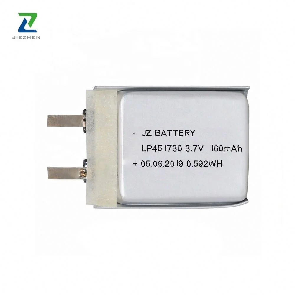 Rechargeable Small 401015  3.7V  40Mah Lithium Lipo Battery For Speaker Wireless Headphones