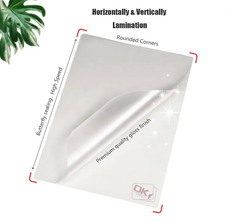 Self Adhesive Film Super A4x80 Mic Laminating Pouch