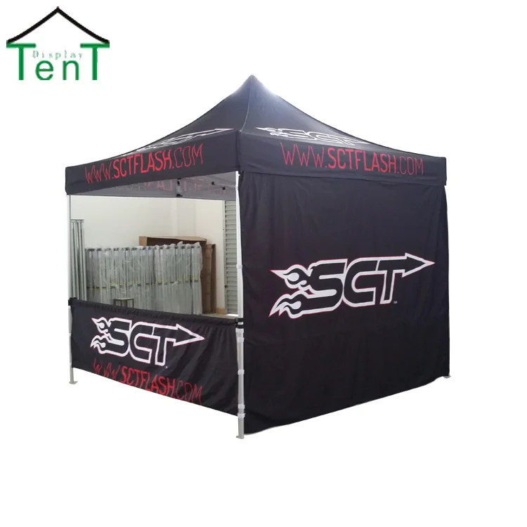 
3x3m 10x10feet foldable aluminum booth tent with logo printing for advertising promotion 