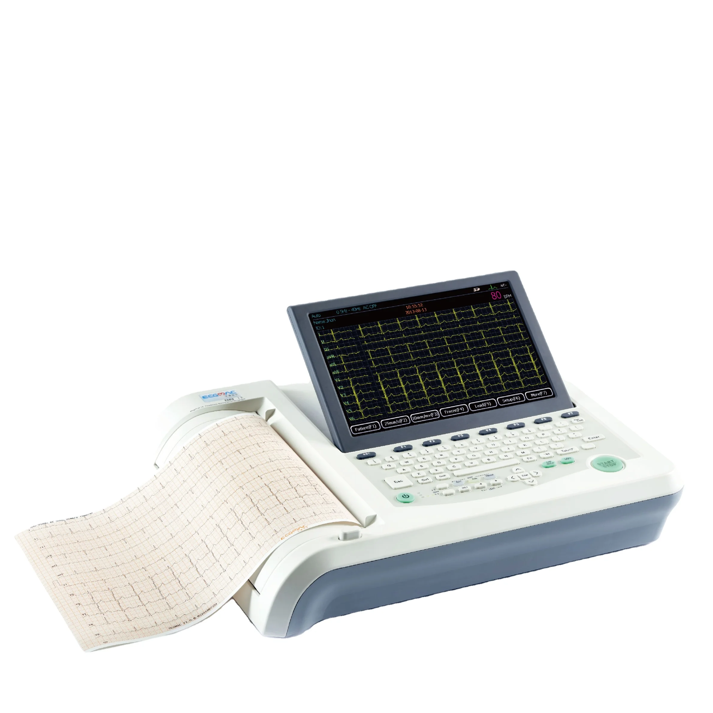 EM-1201B Digital Twelve Channels Electrocardiograph