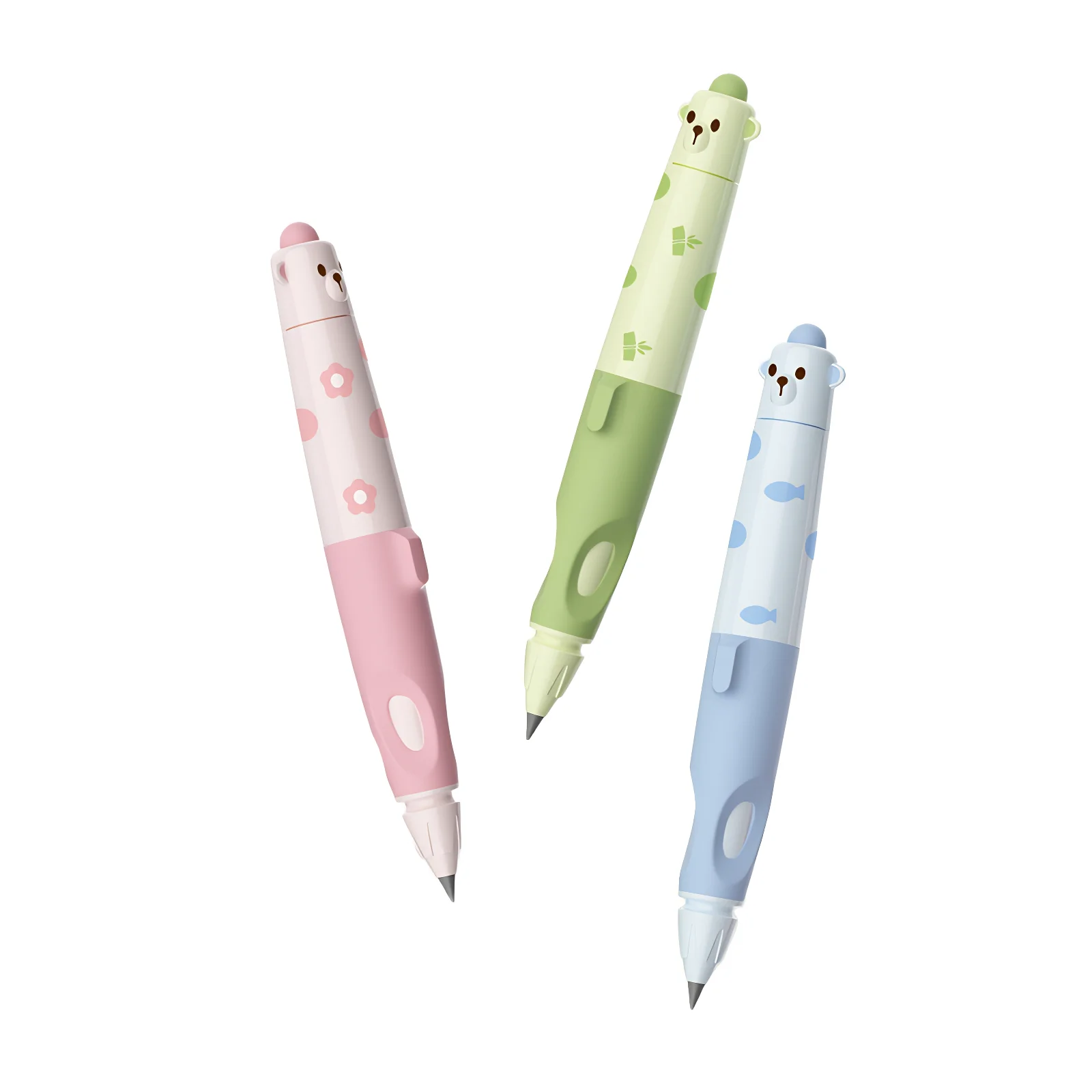 Ergonomic Automatic Grip Correction Pen for Children: Three-Finger Positioning, Non-Removable Design, High-Quality ABS