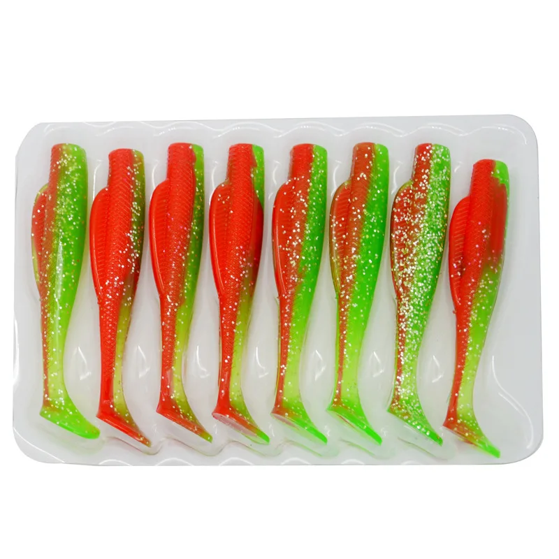 TOPIND Soft Lures 6cm/2.3g Plastic Fishing Lures