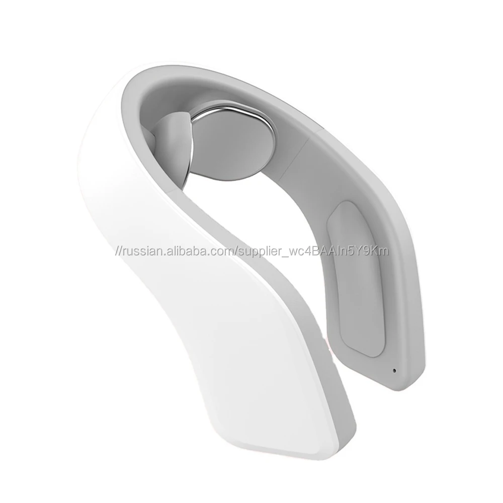 USB перезаряжаемые беспроводной голосовой контроль Электрический массажер для шеи с работы при прослушивании музыки по Bluetooth