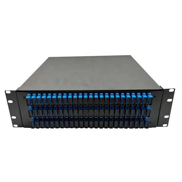 3U 144 Cores SC Duplex Fiber Optic Backplane