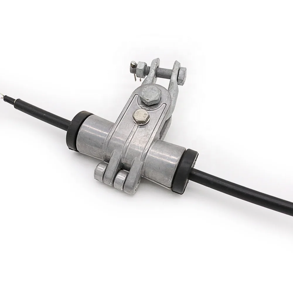 ADSS Short Span Tangent Suspension Clamp with Aluminum Housing Clamp Suspension Set for 100 Span ADSS/OPGW Power Accessories