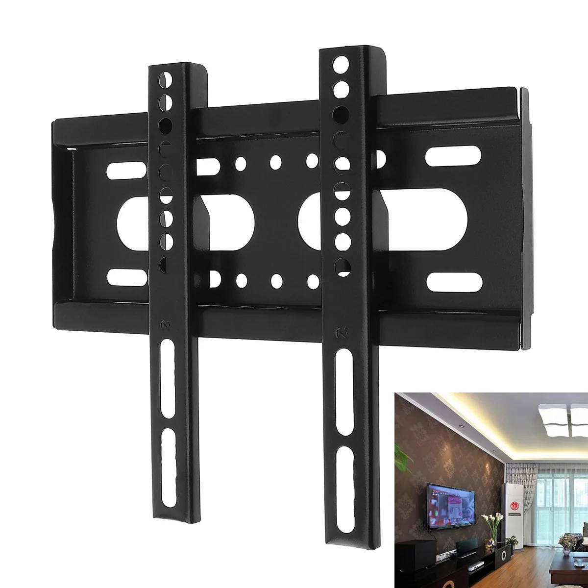 Universal TV mounts 25KG TV Wall Mount Bracket Fixed Flat Panel Plasma TV Frame Stand for 14-42 Inch LCD LED Monitor Holder M311