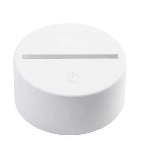 hot selling jellyfish shape acrylic 3D illusion night light