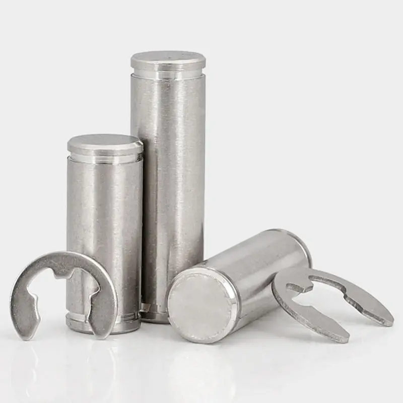 Factory Customized Dowel Pin Maker Aluminum Threaded Dowel Pin With Head