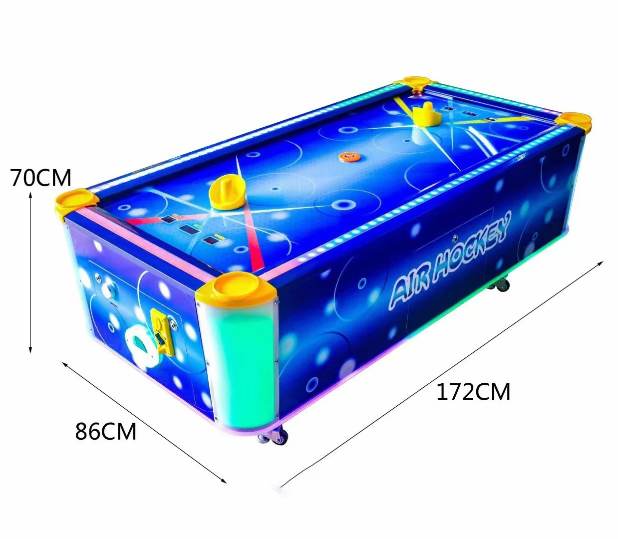 Factory Direct Sales Large Game City Amusement Park Air Hockey Table Arcade Game Machine Coin Operated Air Hockey Table