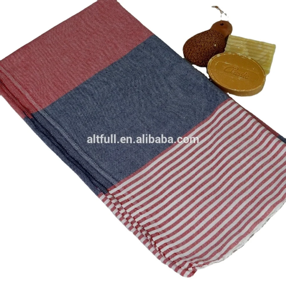 China suppler100%cotton Turkish Towel Pestemal Large Quick Dry Bath Hamam Spa Sauna Beach Gym Yoga Bathrobe Fouta