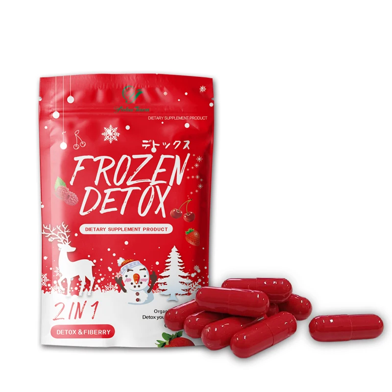 Healthy Gut Dietary Supplement Detox Weight Frozen Detox 2 in 1 Capsules Whiten And herbal Pills