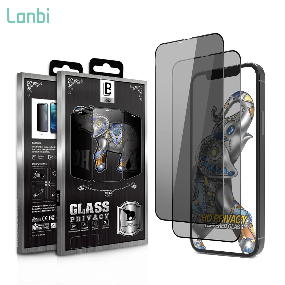 Elephant King Tempered glass mobile phones glass protector phone screen For iphone 13 Pro privacy screen protector