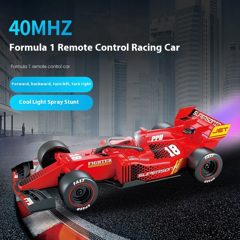 1:18 Лидер продаж F1 гоночный дрейф автомобиль с дистанционным управлением электрический спрей игрушечный оптовая продажа
