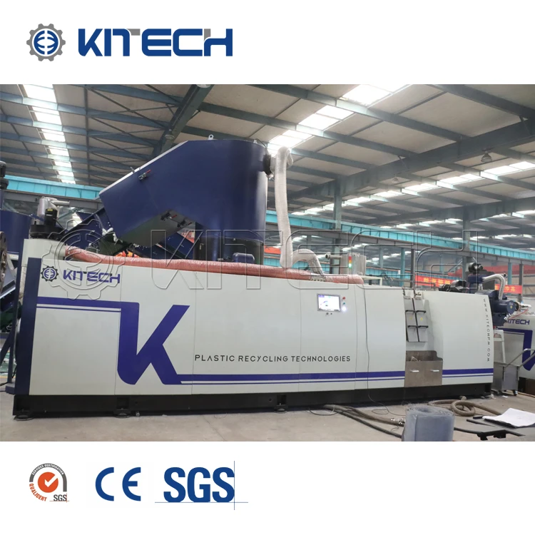 Recycle Different Plastic Polymers Shredder Washing Line