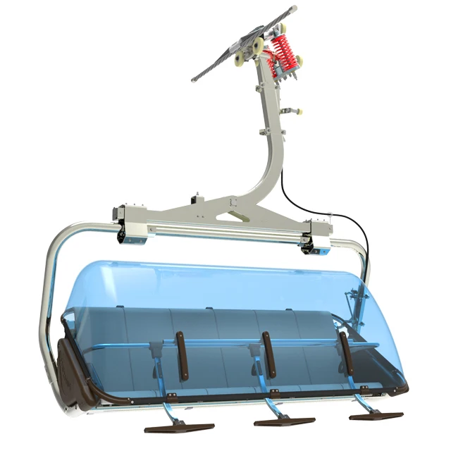 
Six-man ropeway for skiing ground ropeway cabins cable car Cableway manufacturer 