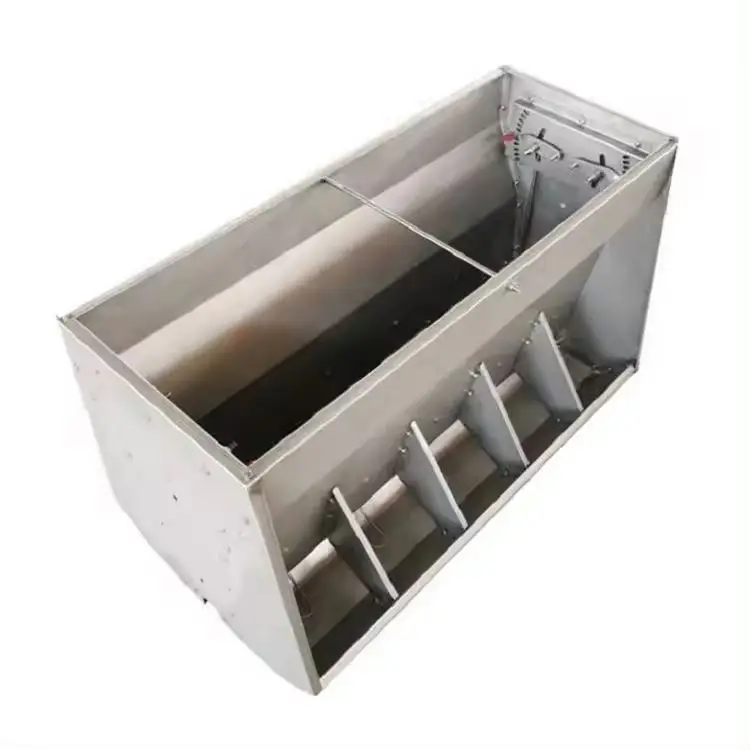 Withstand Voltage Feeders For Pigs Stainless Steel Pig Square Feeder Pig Feeder Automatic Farming