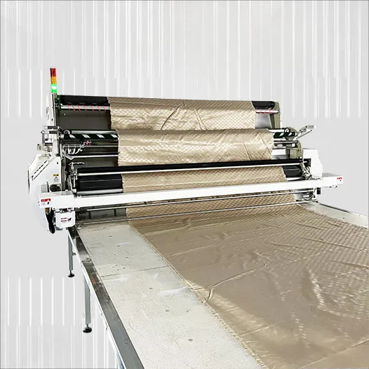 Durable Nonwovens Fabric Cutter for Soft Toys Roller Cutting Machine on Sale Widely-used Fabric New Product 2020 White Provided